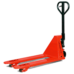 Low profile hand pallet trucks