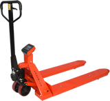 Weight scale hand pallet trucks, many options